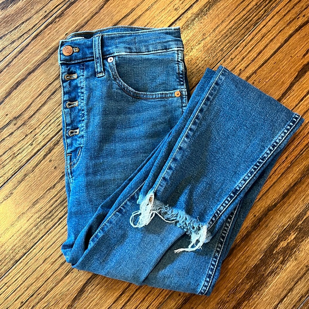 Madewell 10” high rise jeans